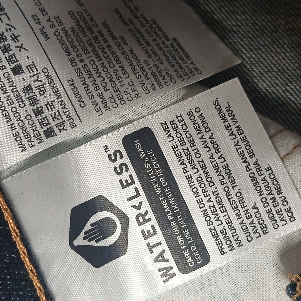 Levi's 541 Premium Athletic Taper Jeans Size W32 L30 - Picture 4 of 16